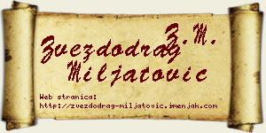 Zvezdodrag Miljatović vizit kartica
